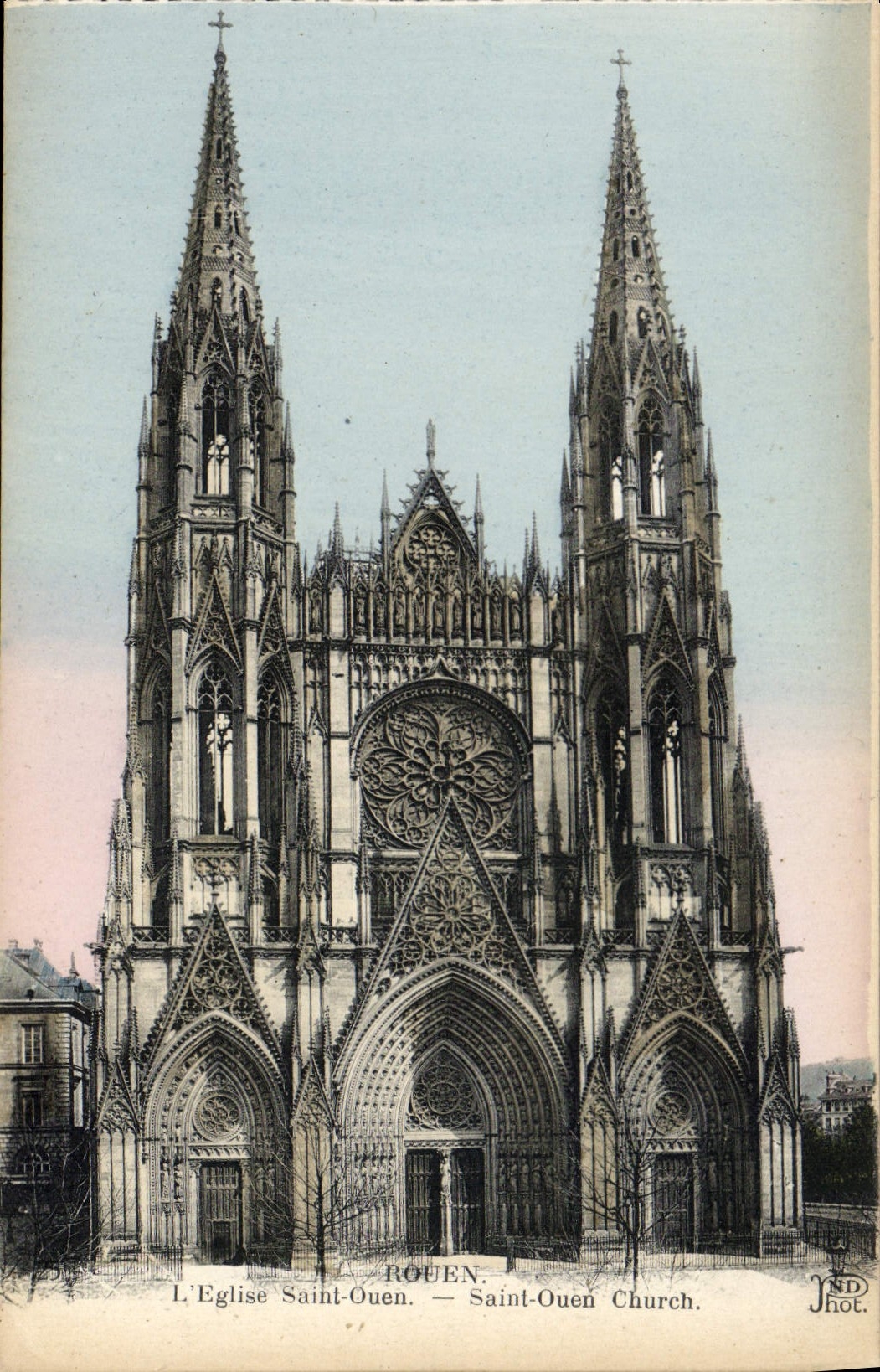 CPA Rouen L'Eglise Saint Ouen 