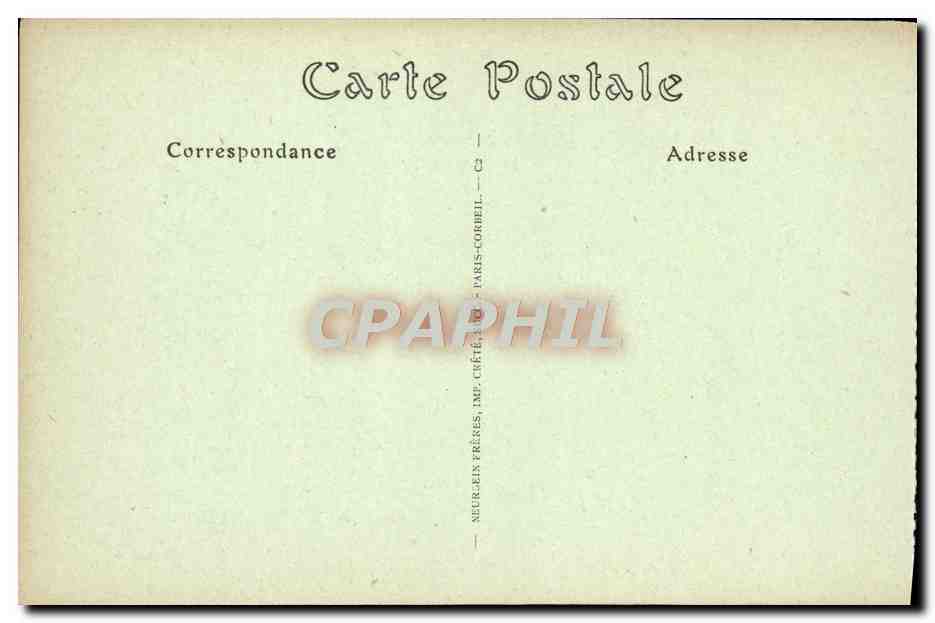 CPA Rouen Hotel Bourgtheroulde  — Verso