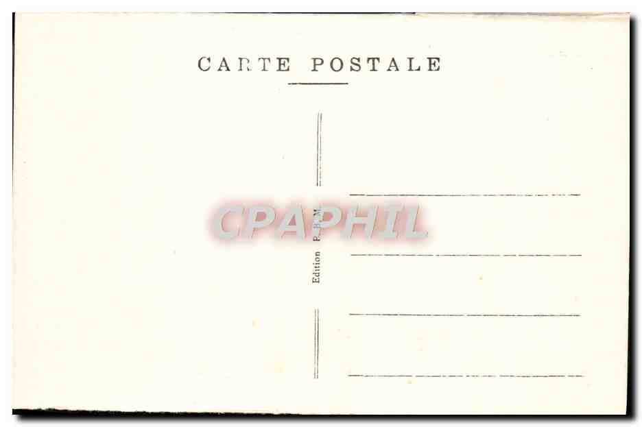 METZ — Vue prise du Fort Bellecroix — Edition R. HEN — Verso