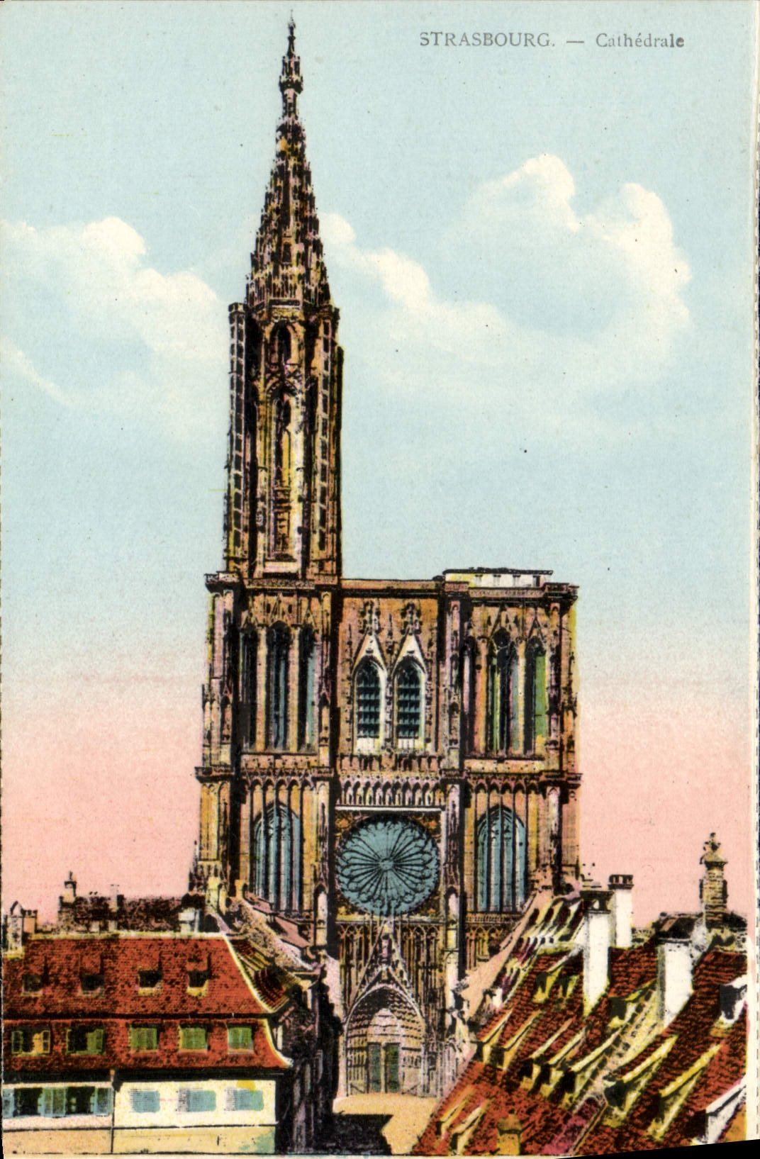 CPA Strasbourg Cathedrale 