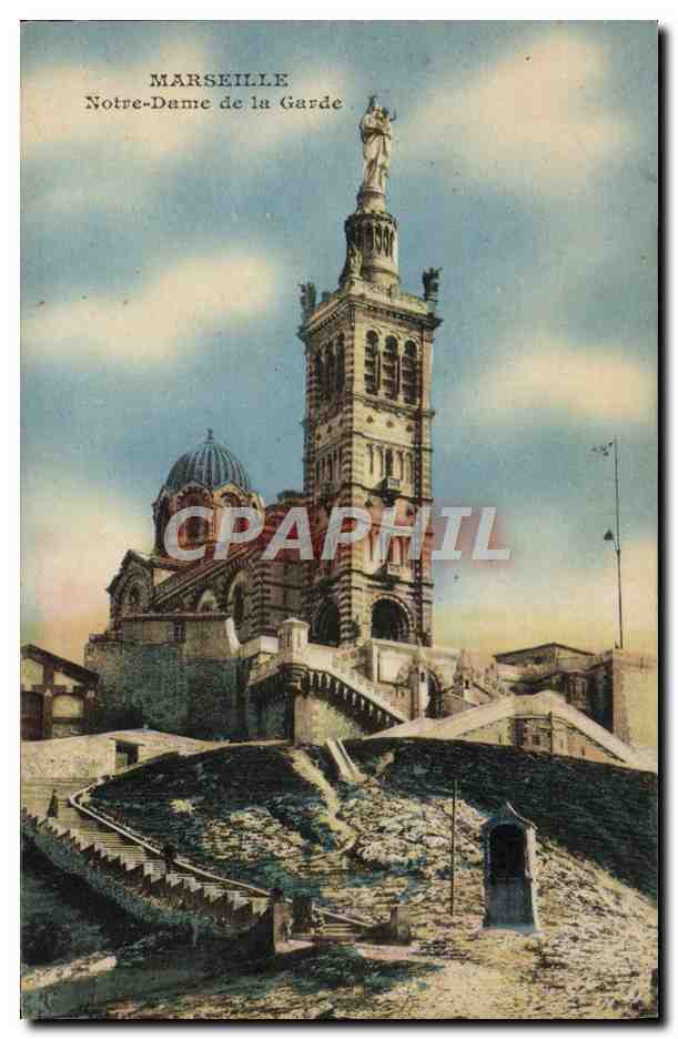 CPA Marseille Notre Dame De La Garde