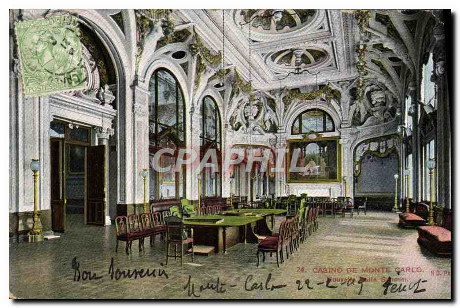 CPA Casino De Monte Carlo Nouvelle salle Schmidt 