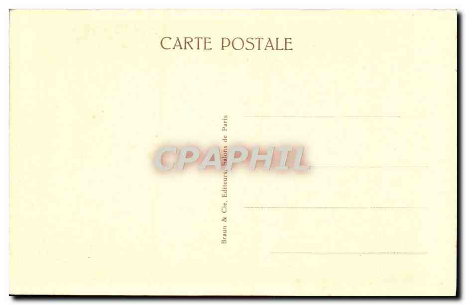 CPA L'amour Chef D'orchestre — Verso