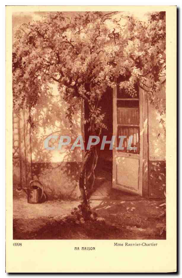 CPA Ma Maison Mme Ranvier Chartier 