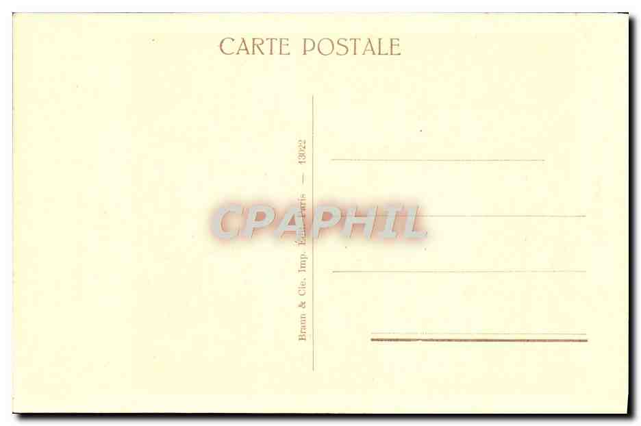CPA Musee Du Louvre L'oiseau Mort Paris — Verso