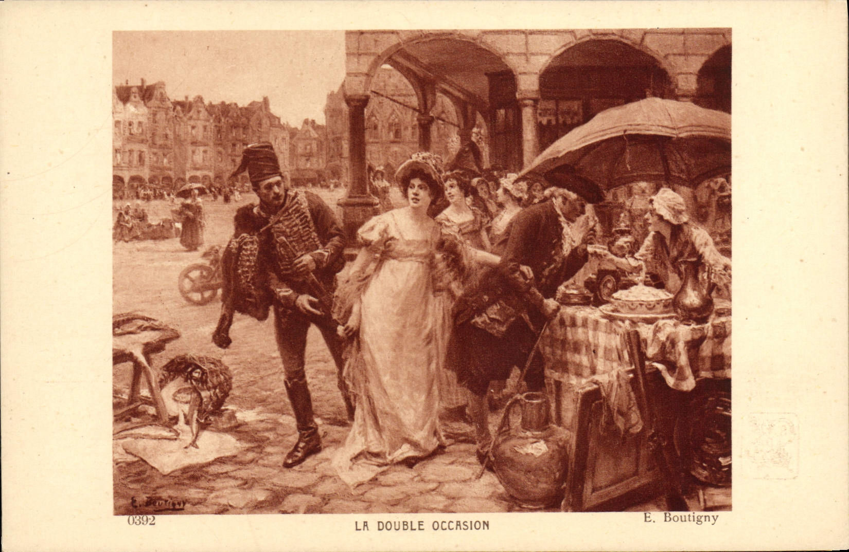 CPA La Double Occasion Boutigny