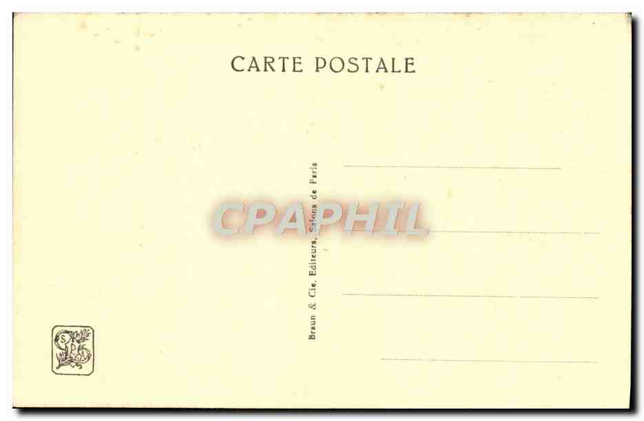 CPA Les Levriers Domergue Chien  — Verso