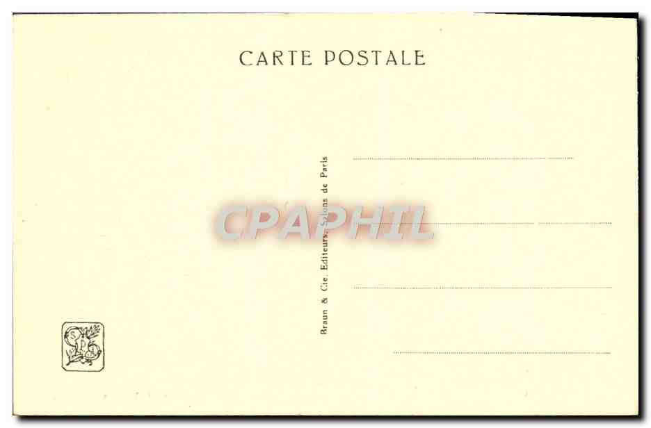 CPA Le Matin Watelet  — Verso