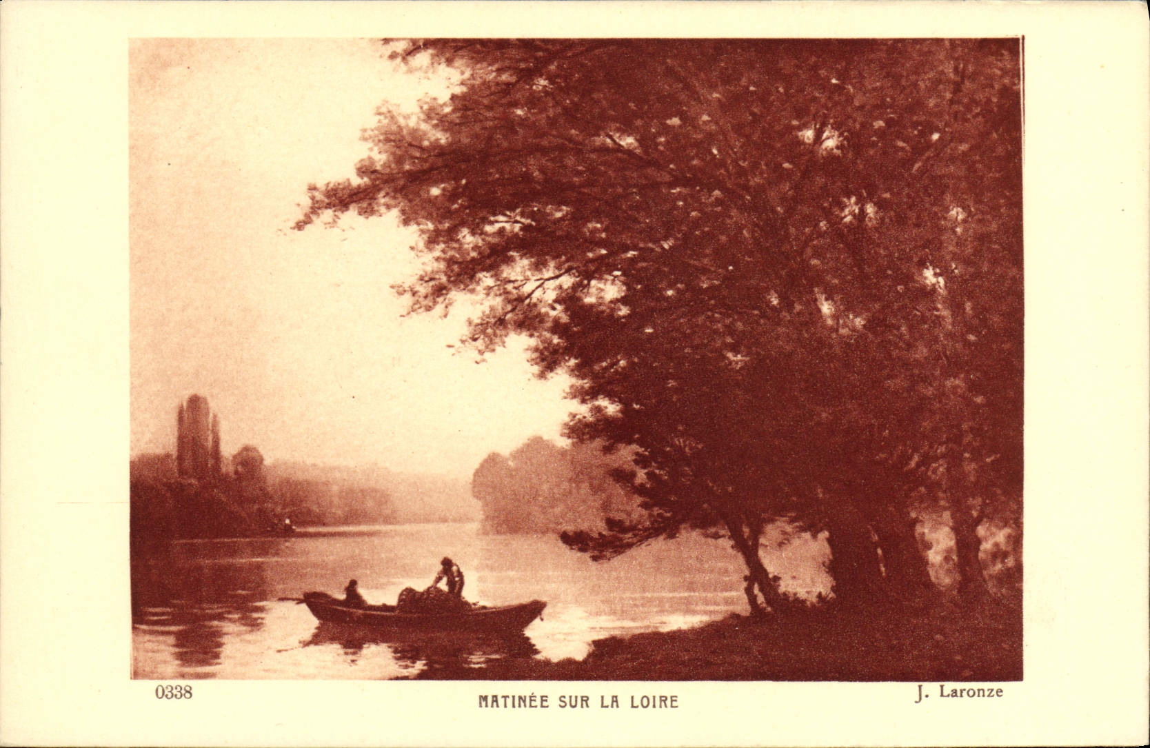 CPA Matinee Sur La Loire Laronze