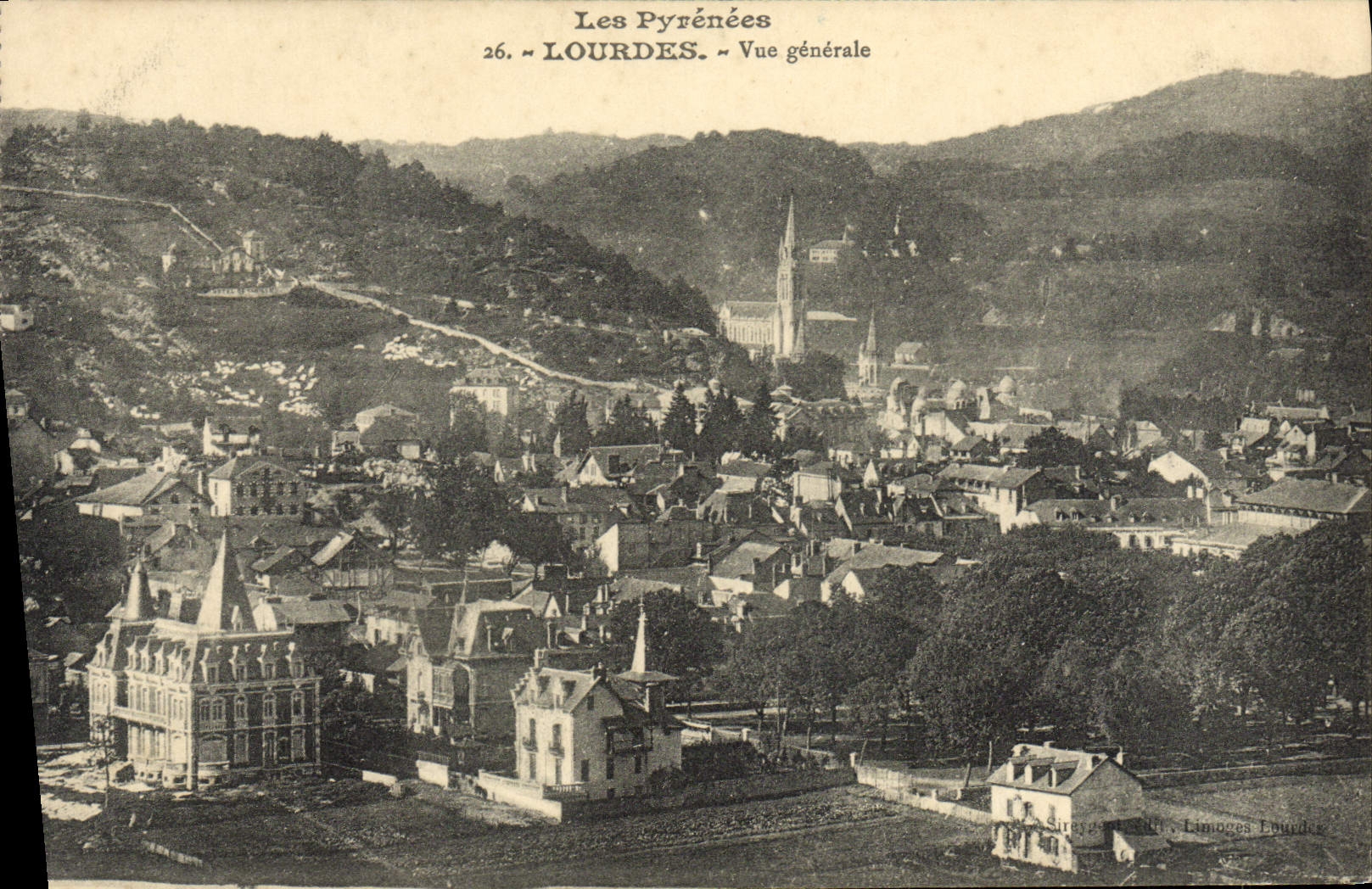 CPA Lourdes Vue Generale