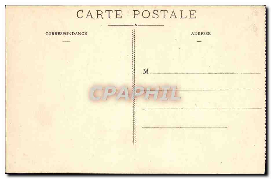 CPA Lourdes Vue Generale — Verso