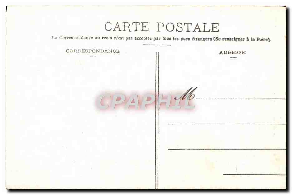 CPA Pelerinage de Notre Dame de la Salette lieux de l'apparition — Back