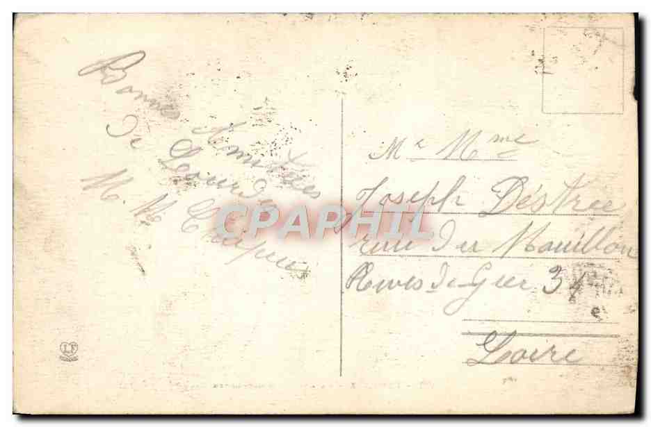 CPA Lourdes La Grotte miraculeuse — Verso