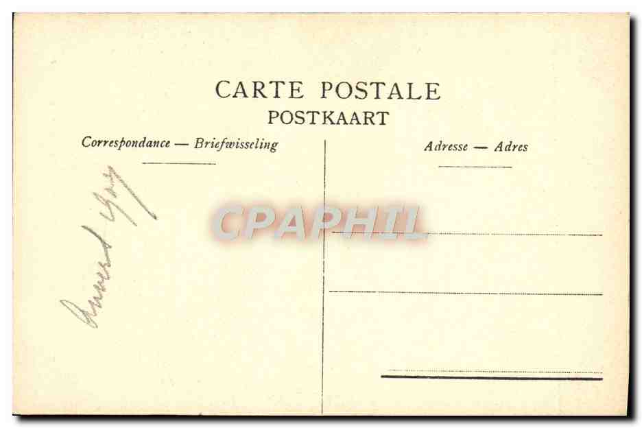 CPA Musee Royal D'Anvers Tete De La Vierge par Quentin Massys — Verso