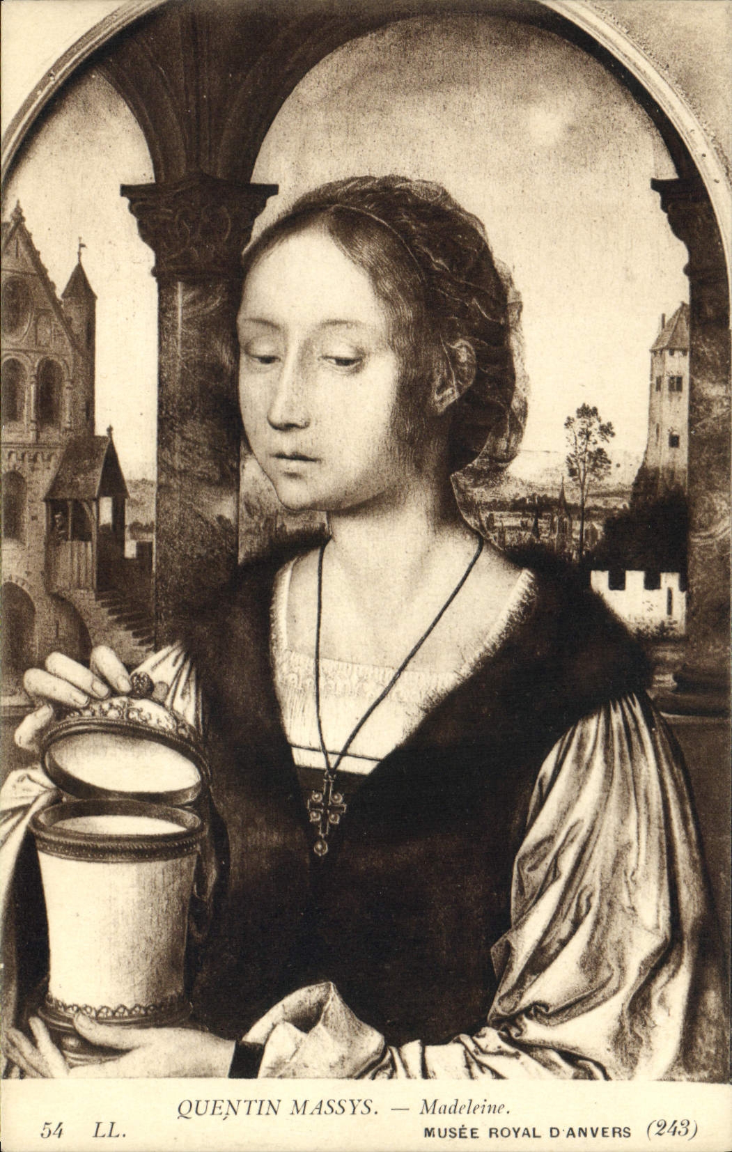 CPA Quentin Massys Madeleine Musee Royal D'Anvers