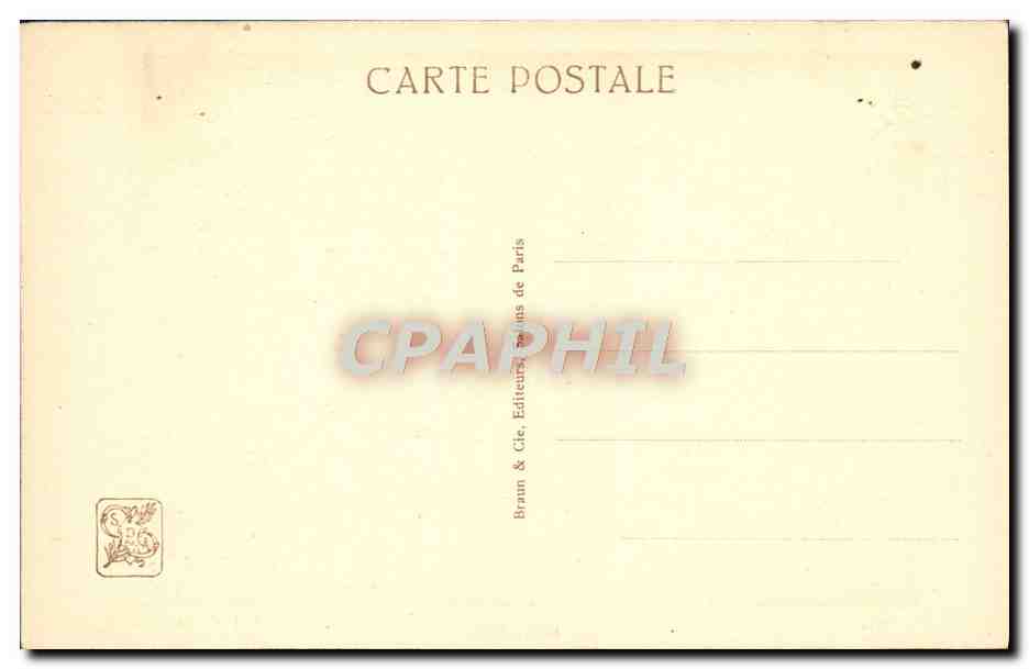 CPA Bonne Nuit Cachoud — Verso
