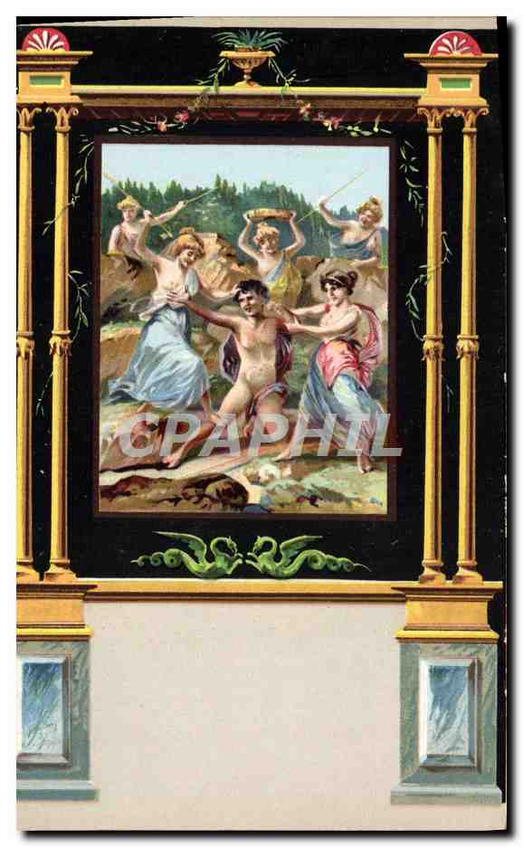 CPA Pompei Casa Dei Vetti Penteo Trucidato Dalle Baccanti