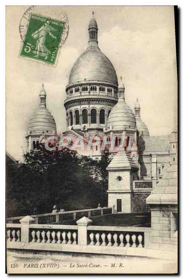 CPA Paris Le Sacre Coeur
