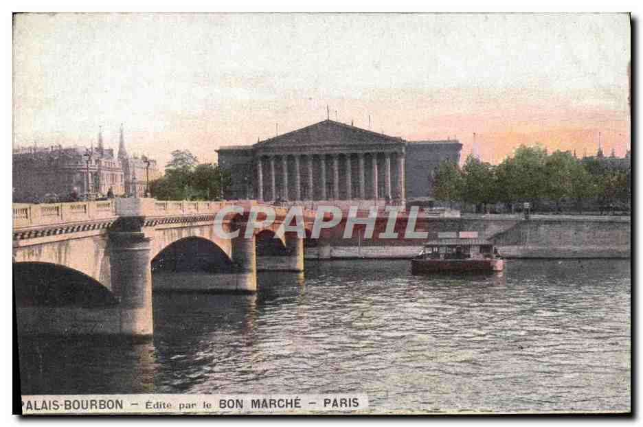 CPA Paris Palais Bourbon