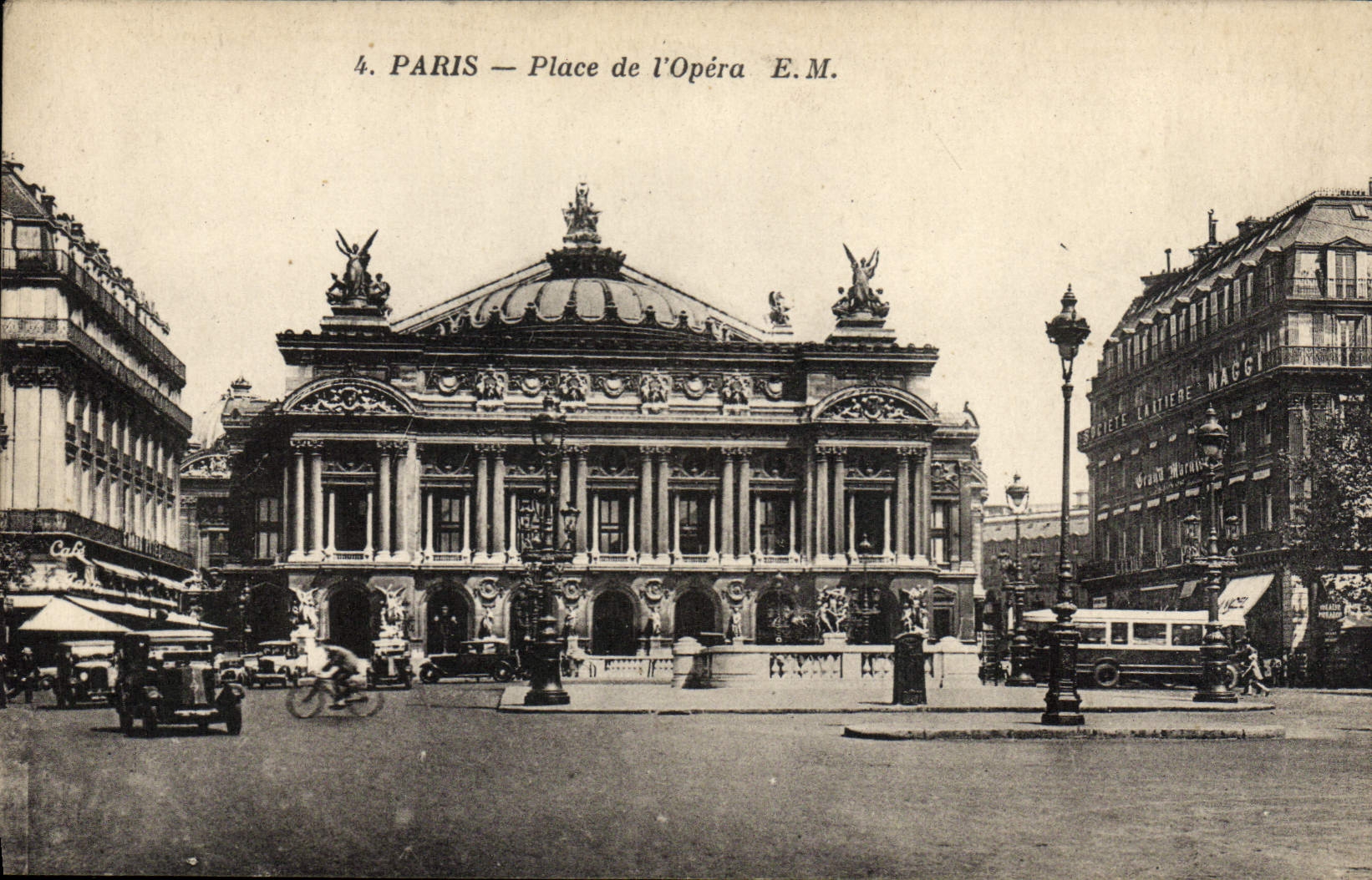 CPA Paris Place De I'Opera