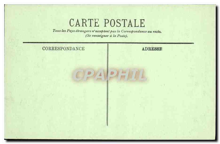 CPA Paris L'Institute De France — Rückseite
