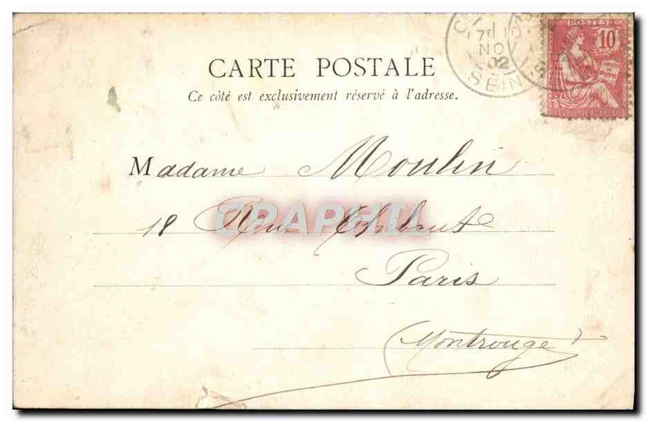 CPA Paris Opera — Verso
