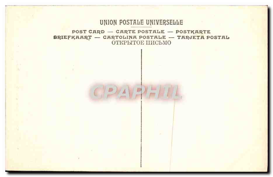 CPA Rubens Communion De Saint Francois d'Assise Musee d'Anvers — Verso