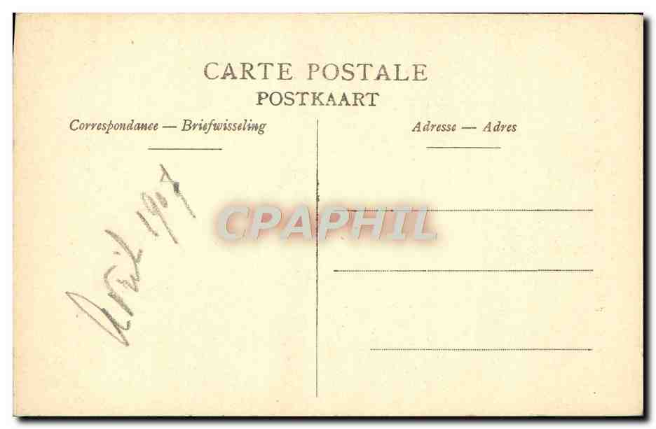 CPA Musee Royal D'Anvers Christ a la paille Rubens — Verso