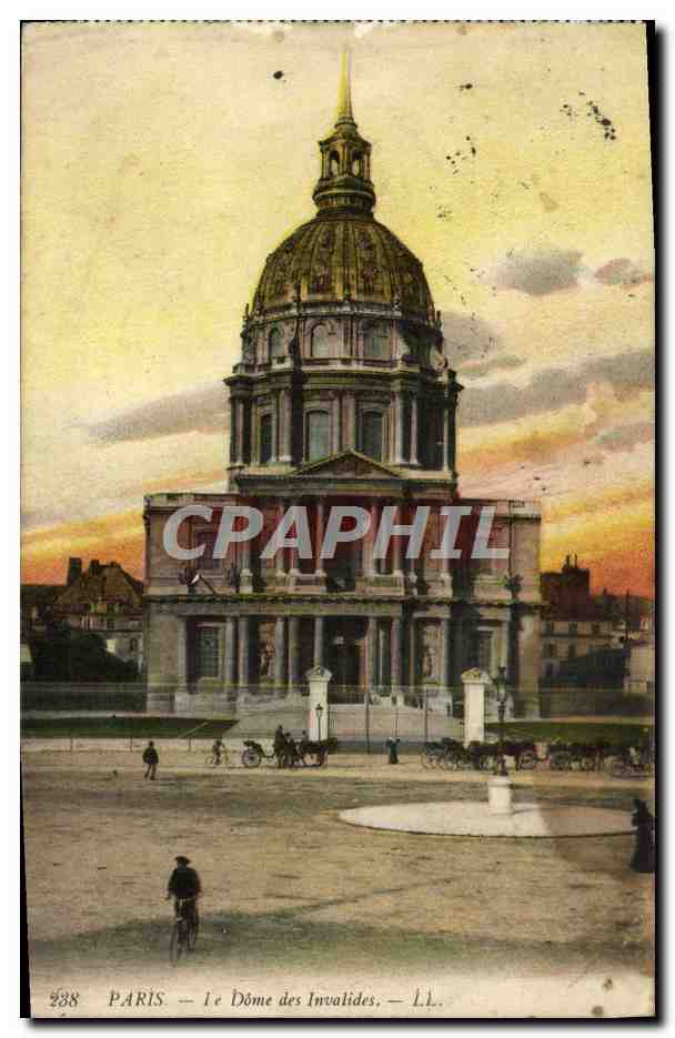 CPA Paris Le Dome Des Invalides