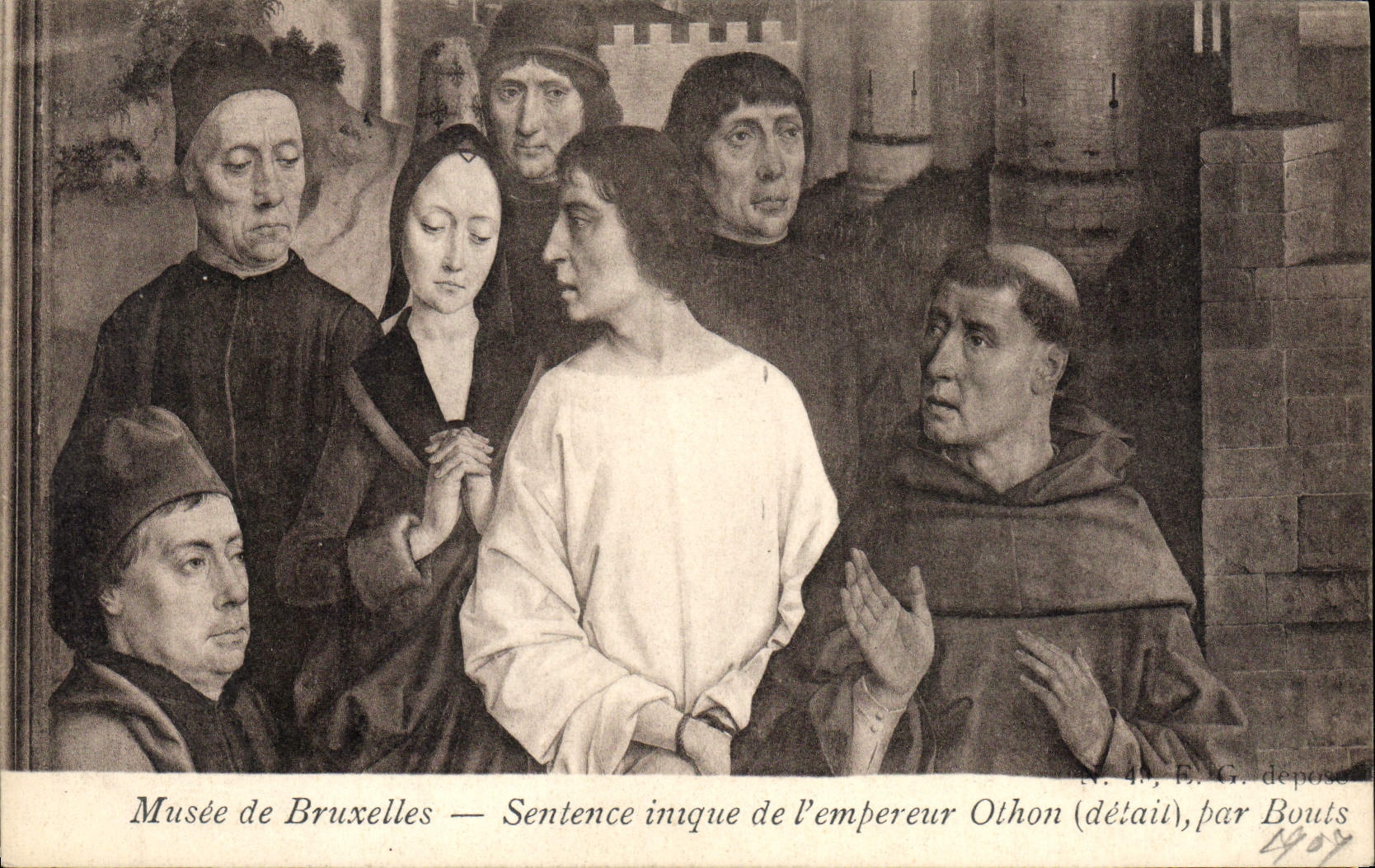 CPA Musee De Bruxelles Sentence inque De l'empereur Othor par Bouts