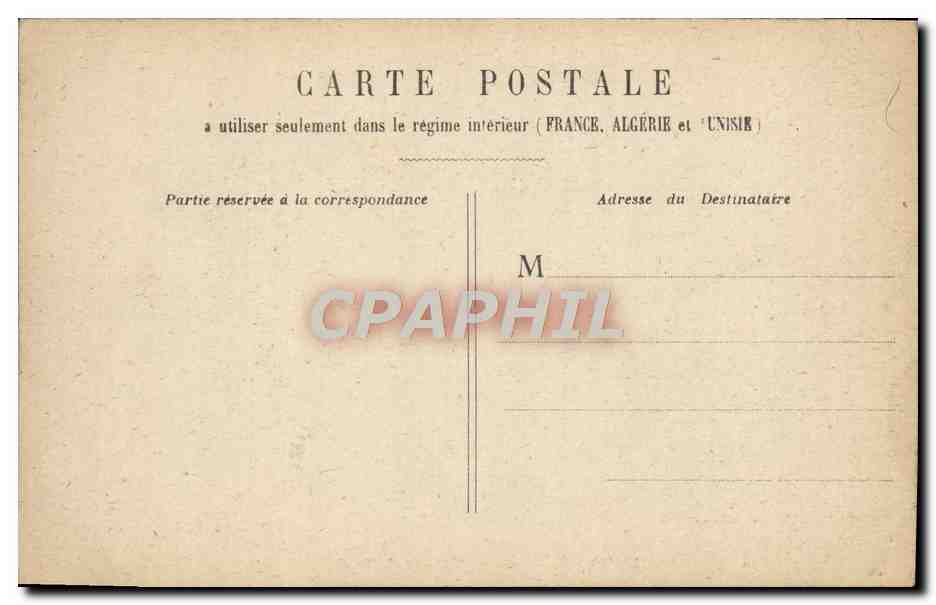 CPA Paris Eglise Saint Vincent De Paul — Rückseite