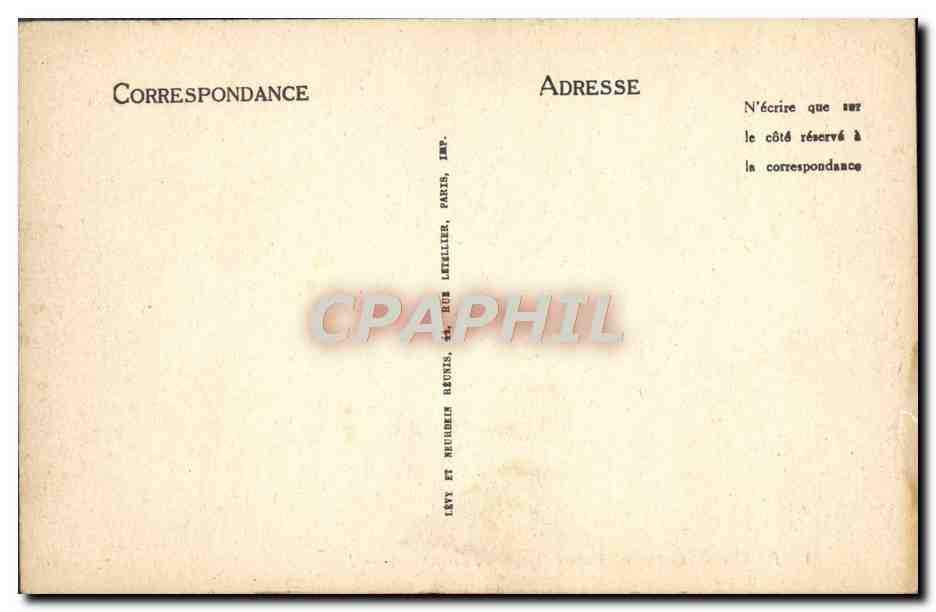 CPA Paris Le Grand Palais  — Rückseite