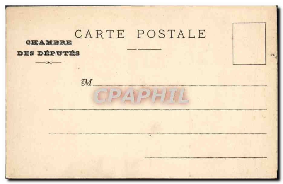 Chambre des Députés — Fresques d'Éugène Delacroix — Hérodotе interroge les traditions des Mages — A. Papper, éditeur, Garenne n°11 — Verso
