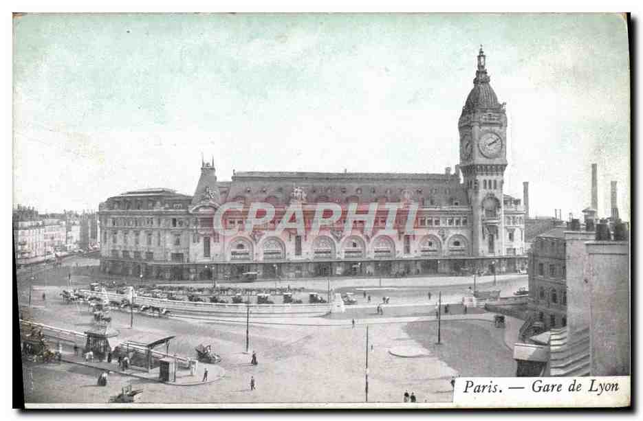 CPA Paris Gare De Lyon