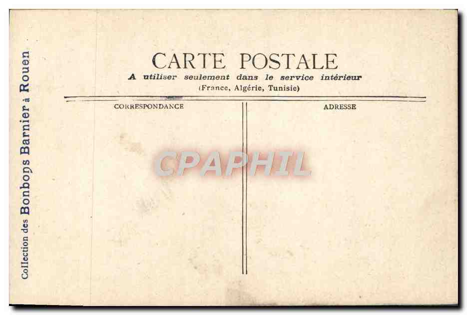 CPA Paris Saint Sulpice — Rückseite