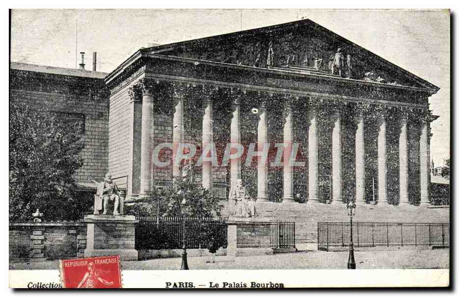 CPA Paris Le Palais Bourbon