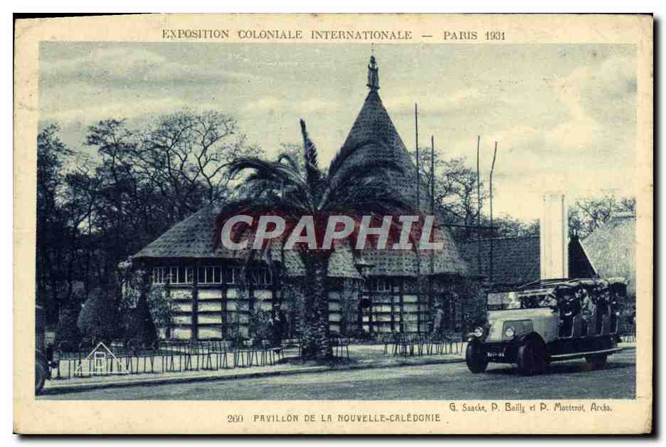 CPA Paris Pavillon De La Nouvelle Caledonie Exposition coloniale internationale 1931