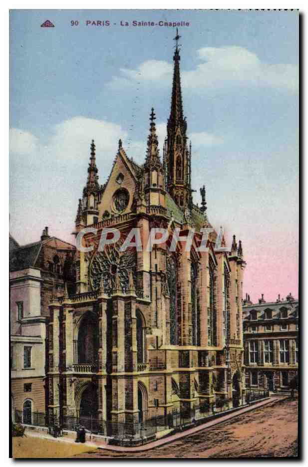 CPA Paris La Sainte Chapelle