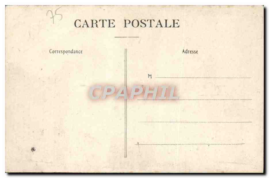 CPA Paris Sacre Coeur de Montmartre La Savoyarde Cloche  — Rückseite