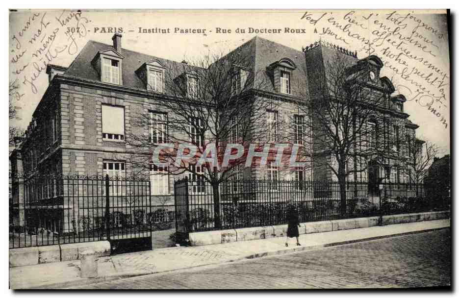 CPA Paris Institut Pasteur Rue Du Docteur Roux