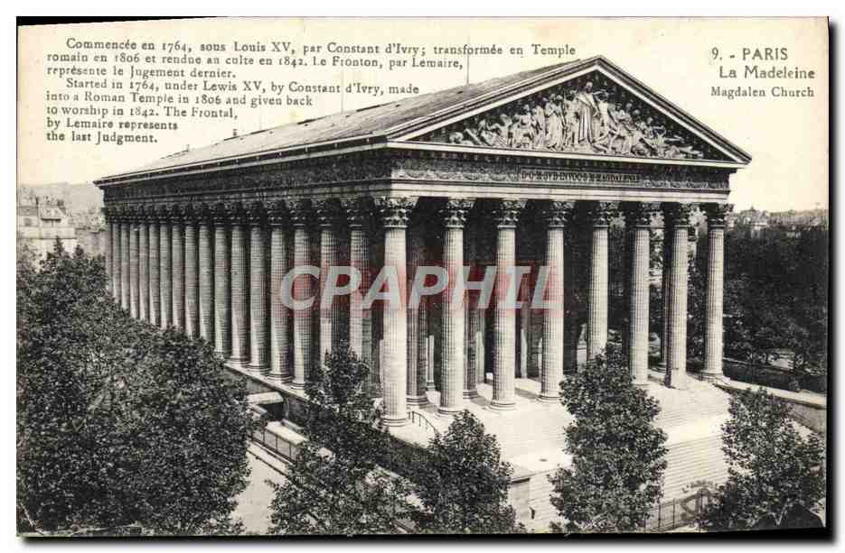 CPA Paris La Madeleine 
