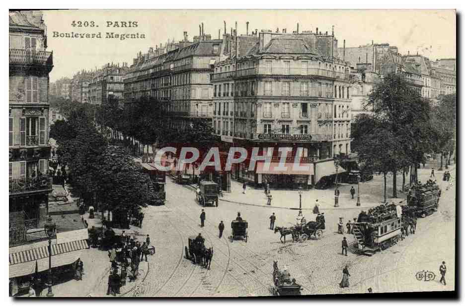 CPA Paris Boulevard Magenta