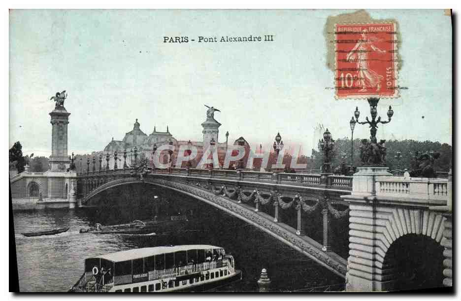 CPA Paris Pont Alexandre III