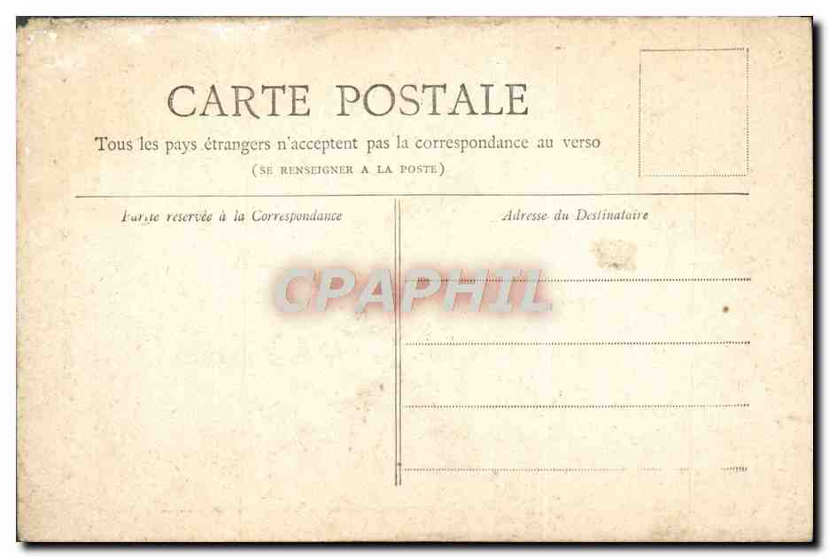 CPA Paris Le Val De Grace — Rückseite