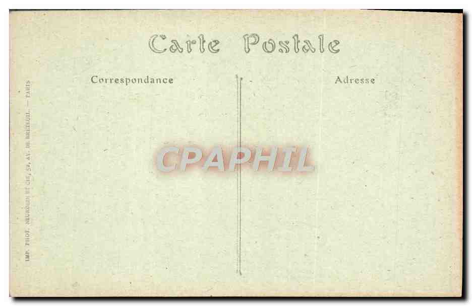 CPA Paris Interieur De La Sainte Chapelle Le Maitre Autel Escalier — Verso