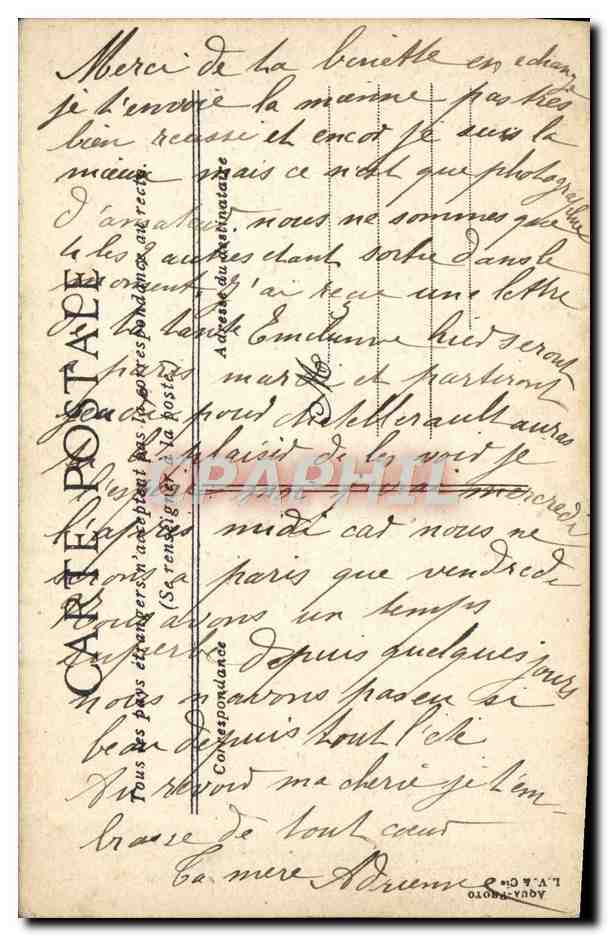 CPA Aulour Du Lac Daumesnil Paris  — Verso
