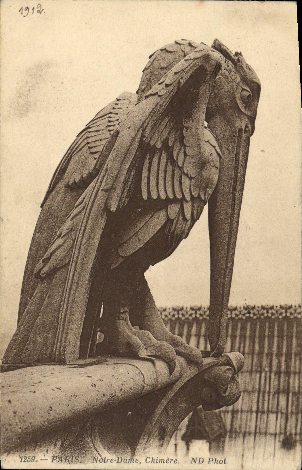 CPA Paris Notre Dame Chimere