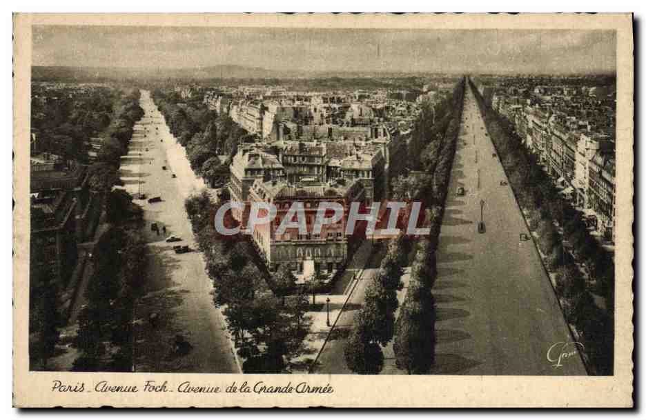 CPA Paris Avenue Foch