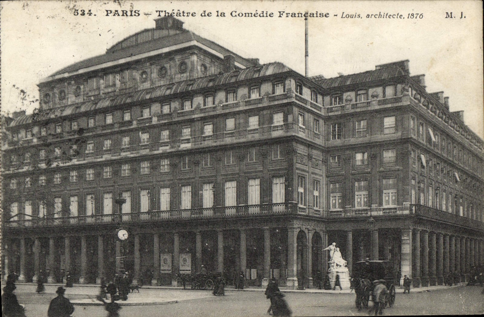 CPA Paris Theatre De La Comedie Francaise 