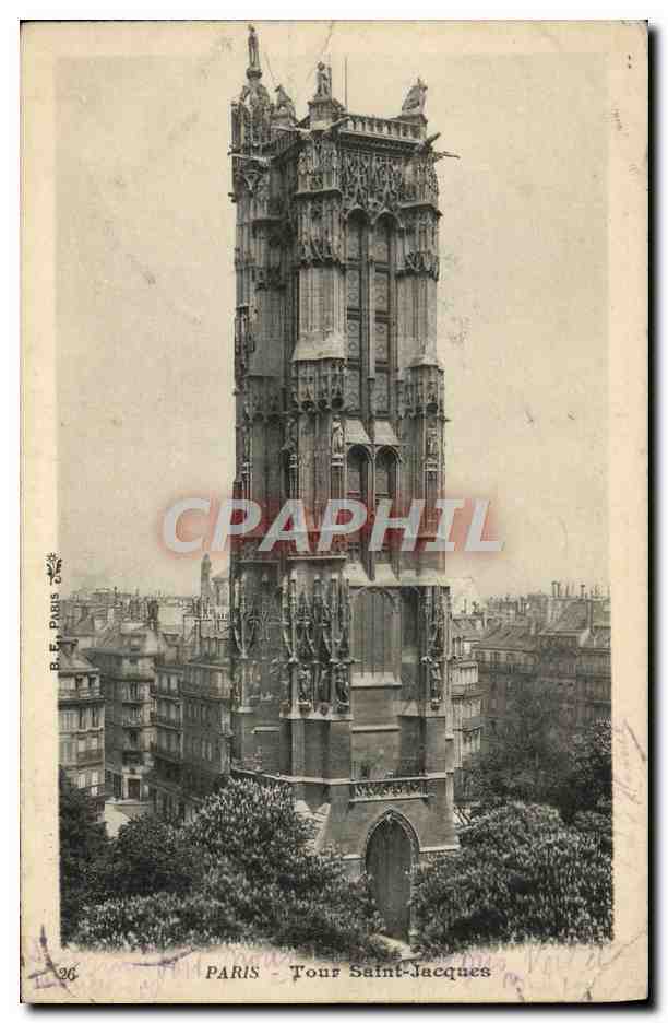 CPA Paris Tour Saint Jacques